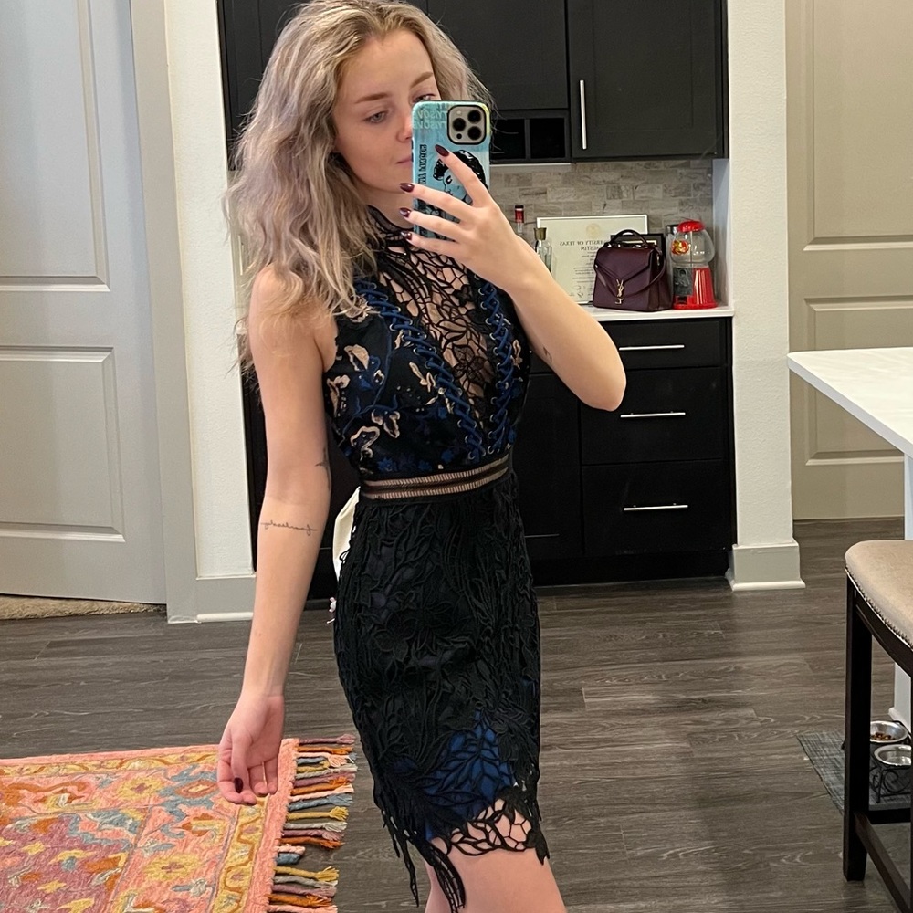 Beautiful Self Portrait Mini Dress